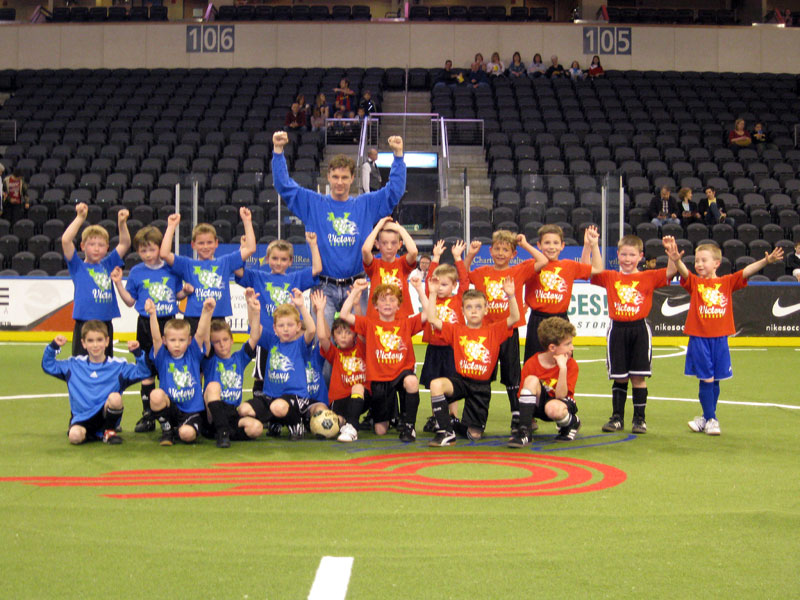 Victory Soccer 2011 at the Comets Game.